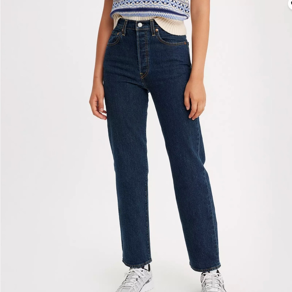 Levi's Women's High Rise Jeans - Dark Blue